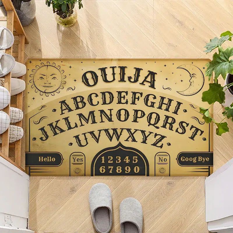 Halloween Ouija Board Door Mat Occult Decor-MoonChildWorld