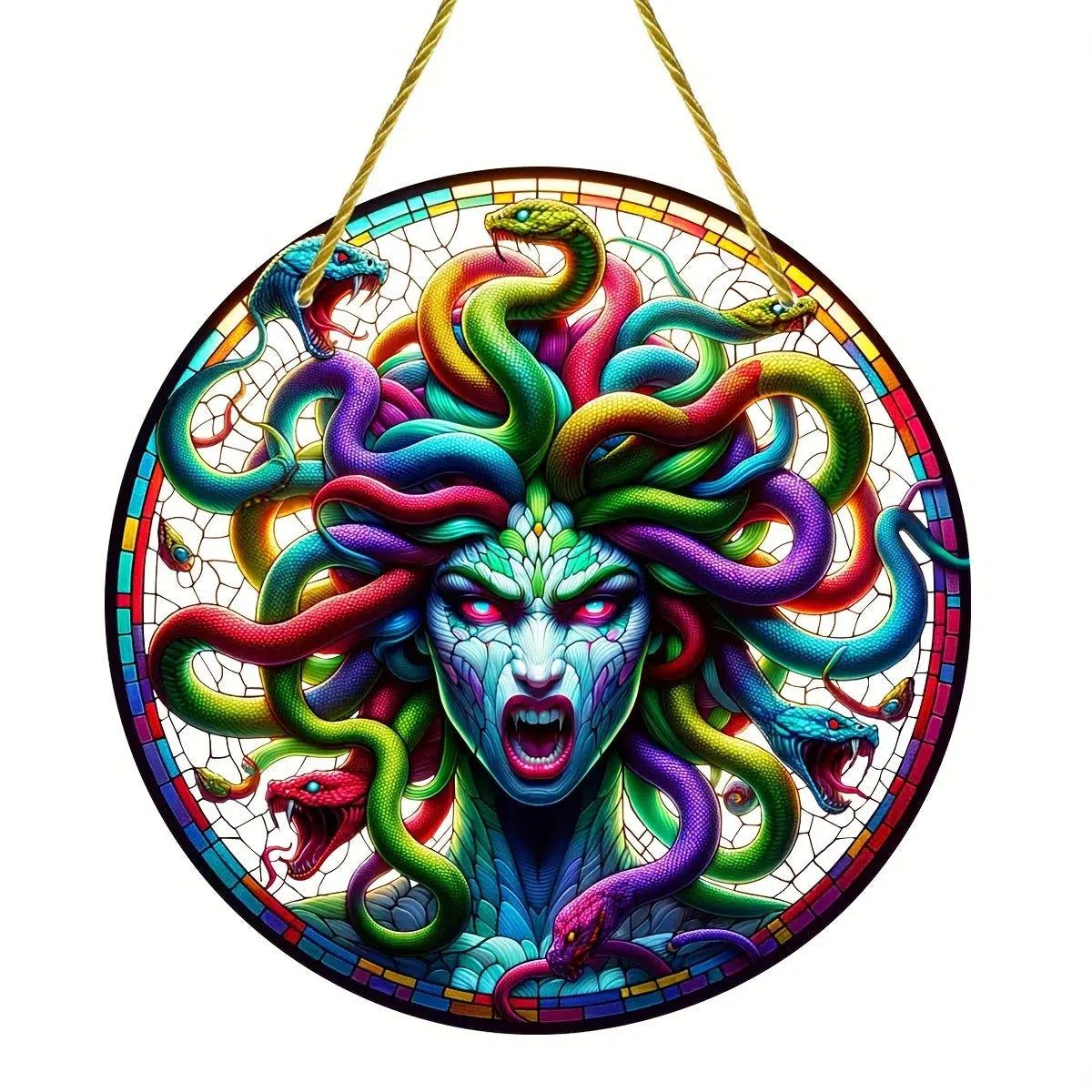 Medusa Suncatcher Gothic Acrylic Sign-MoonChildWorld