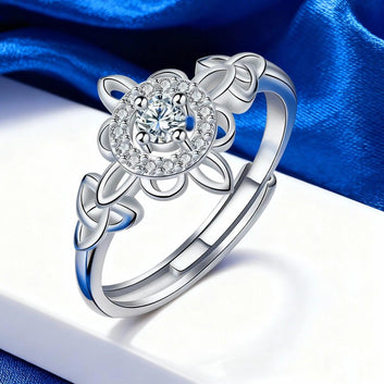 Witchcraft Celtic Knot Witch Ring Wicca Pagan Jewelry Protection Amulet