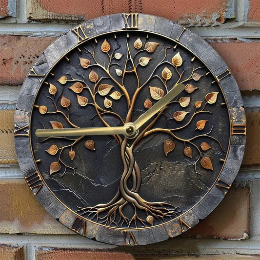 Tree of Life Wall Clock Pagan Wall Clock