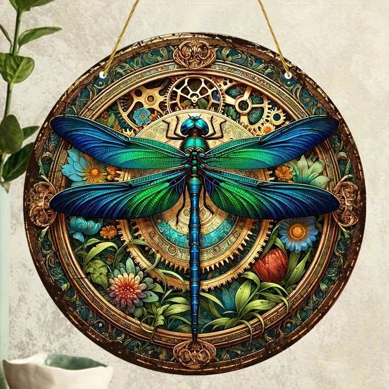 Spirit Dragonfly Acrylic Sign Dragonfly Window Decor Dragonfly Suncatcher-MoonChildWorld