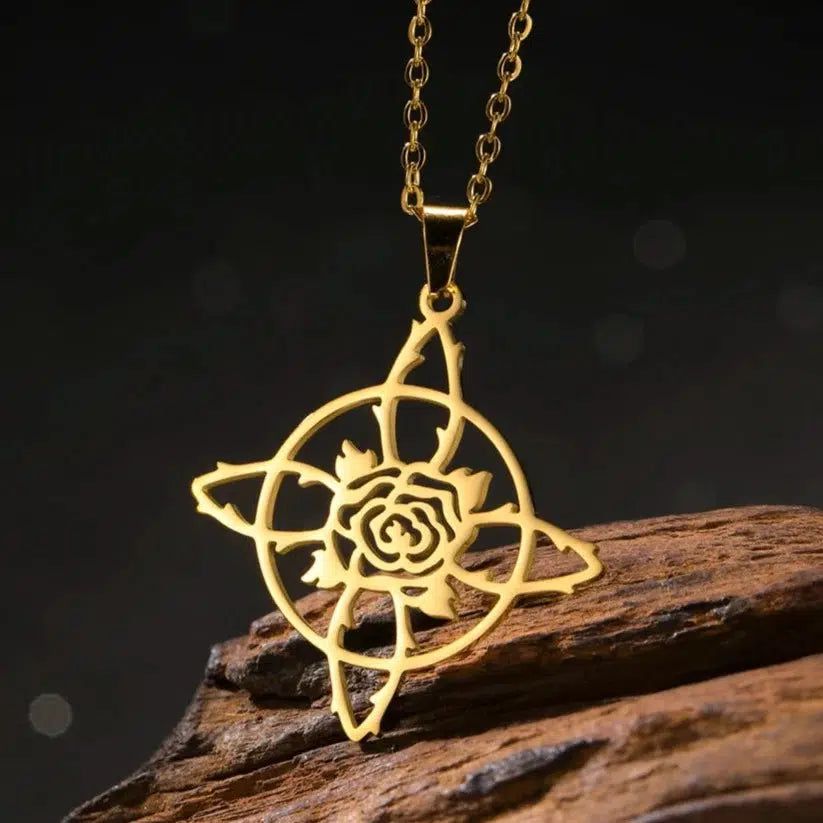 Witch Knot Necklace Wiccan Witchcraft Jewelry-MoonChildWorld