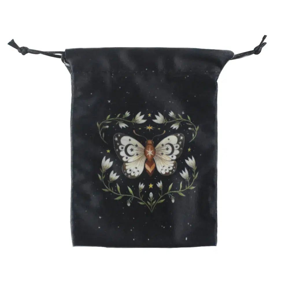 Velvet Tarot Cards Storage Bag Animal Tarot Pouch Rune Dice Crystal Jewelry Bag-MoonChildWorld