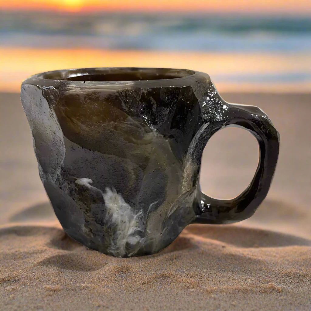 Mineral Crystal Coffee Mugs Natural Mineral Crystal Mug-MoonChildWorld