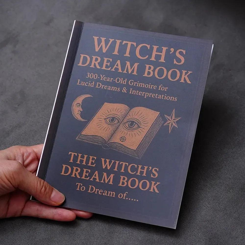 Witch's Dream Book 300-Year-Old Grimoire for Lucid Dreams Interpretations 47 Pages-MoonChildWorld