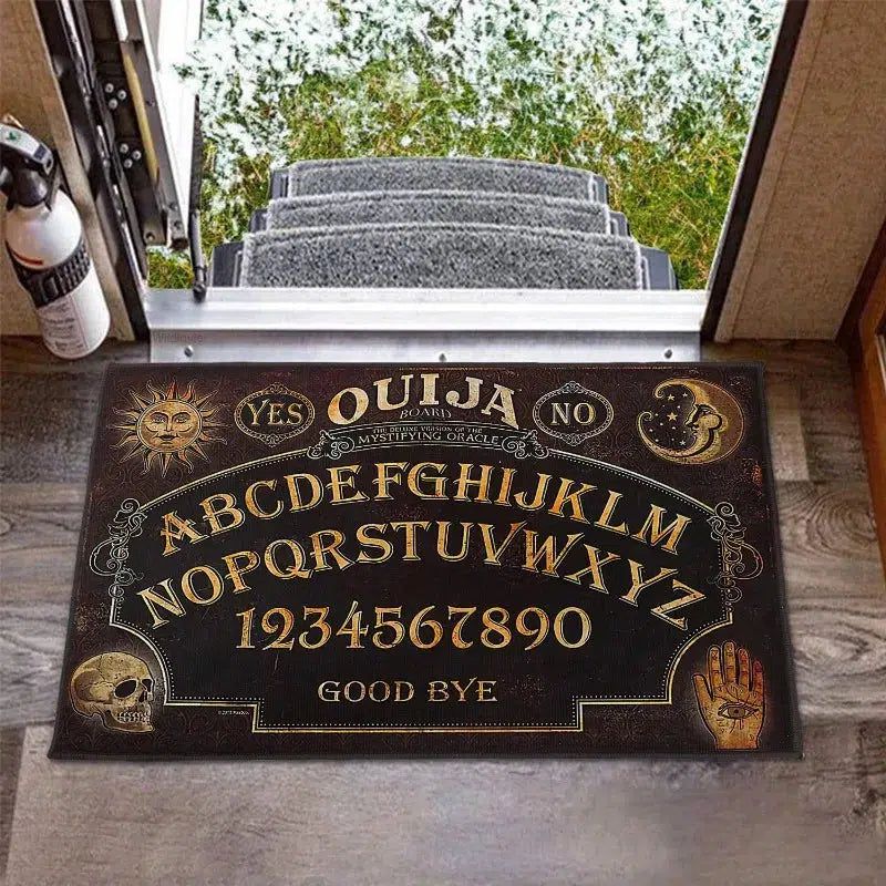 Halloween Witch Ouija Doormat Gothic Decor-MoonChildWorld