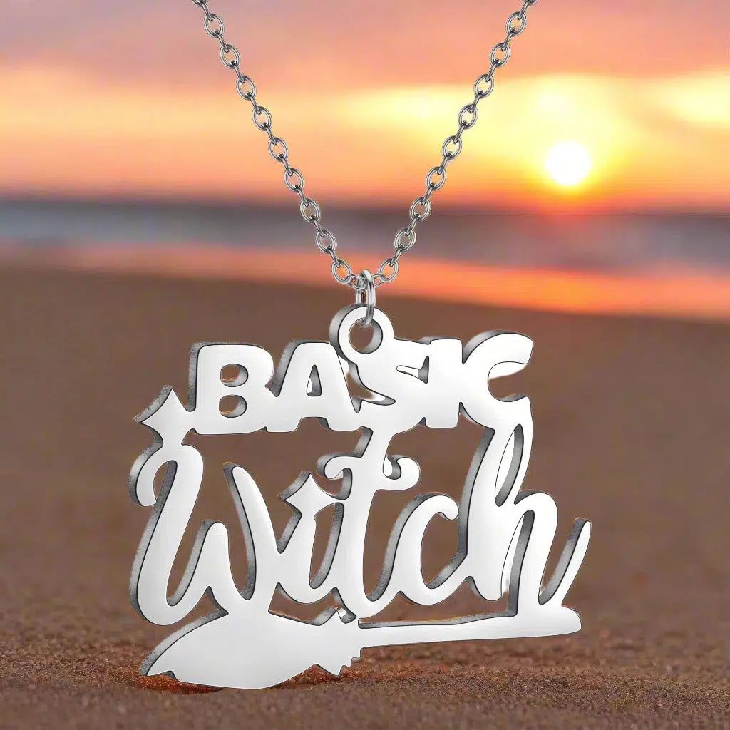 Basic Witch Necklace Halloween Spooky Necklace-MoonChildWorld