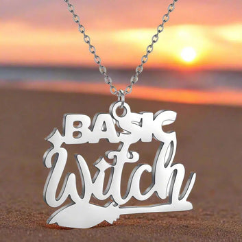 Basic Witch Necklace Halloween Spooky Necklace