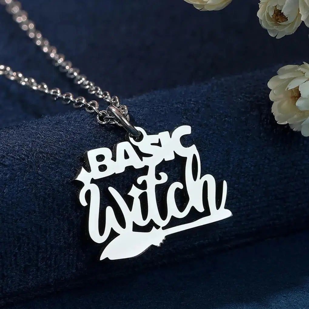 Basic Witch Necklace Halloween Spooky Necklace-MoonChildWorld