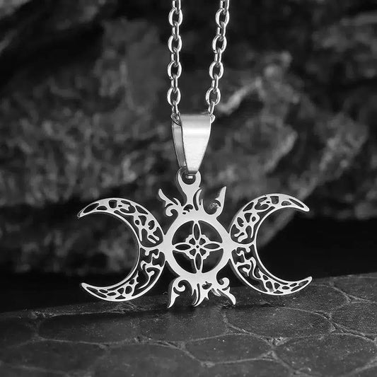 Celtic Knot Witchcraft Necklace Witch Knot Necklace