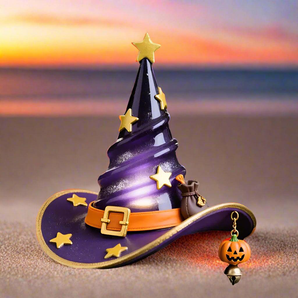 Spooky Witch Hat Night Light Set for Halloween Decor-MoonChildWorld