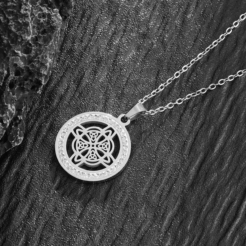 Witchcraft Jewelry Witch's Knot Celtic Knot Necklace-MoonChildWorld