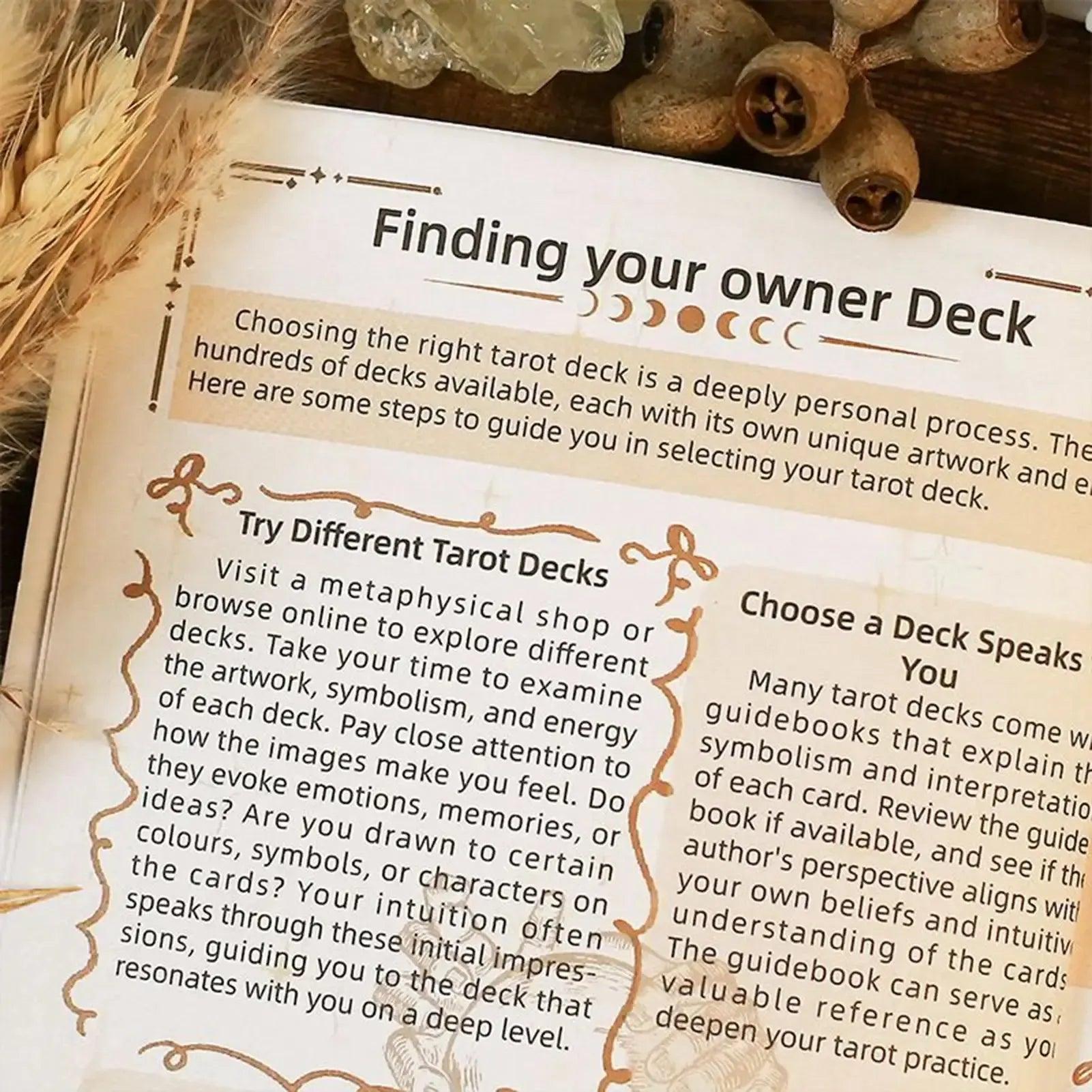 Witch Spells Book Tarot Work Journal NoteBook Spiritual Planner Guide for Beginner Magick Divination Wicca-MoonChildWorld
