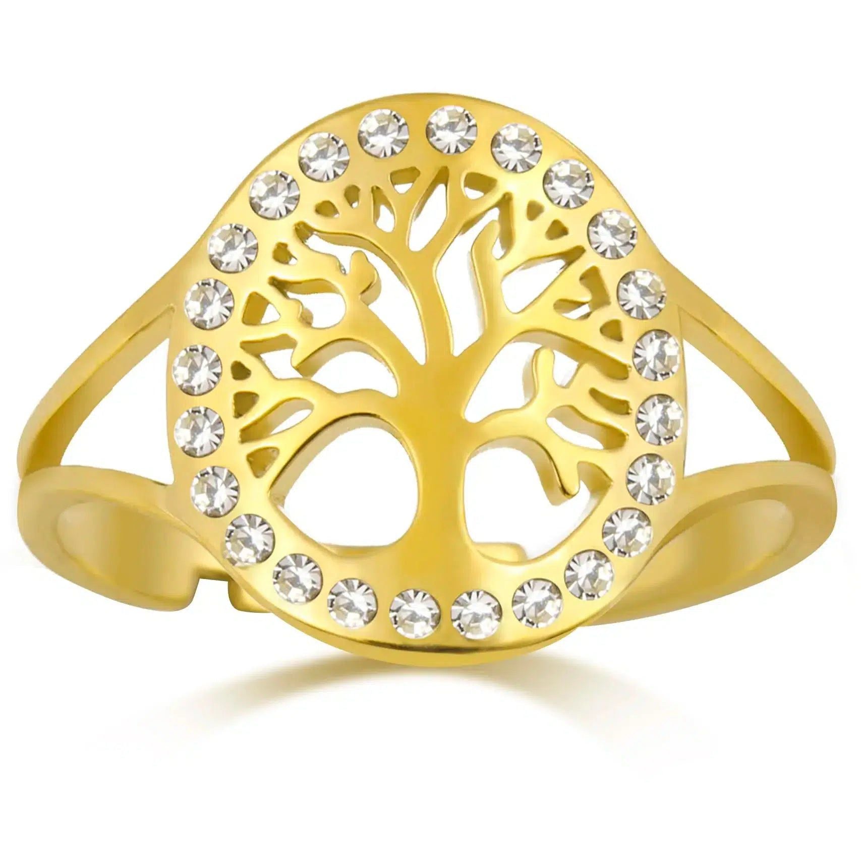 Spirit Tree of Life Ring Protection Ring Pagan Wiccan Jewelry-MoonChildWorld