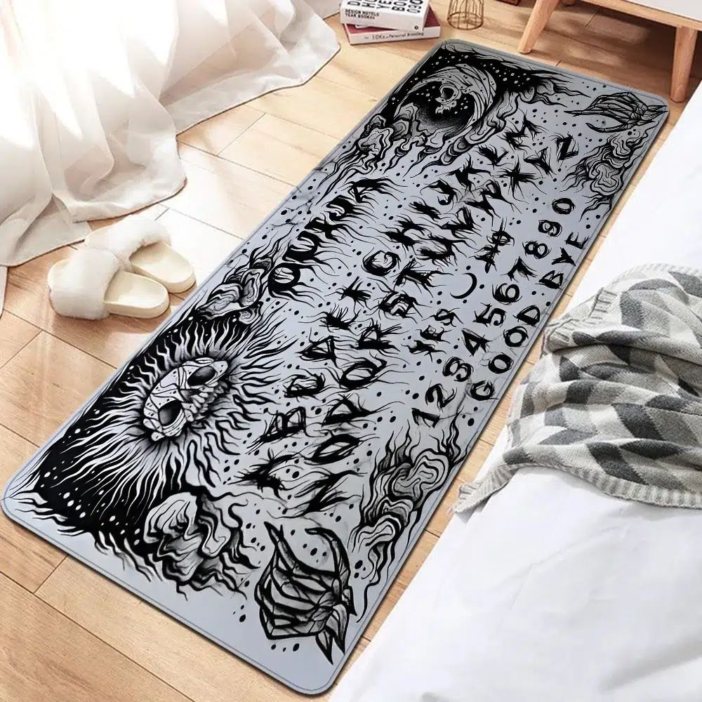 Ouija Tarot Witchcraft Gothic Area Rug-MoonChildWorld