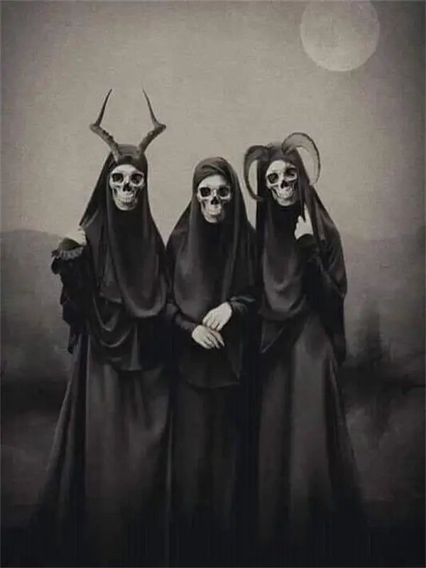 Dark Academia Poster Witch Art Prints Gothic Canvas-MoonChildWorld