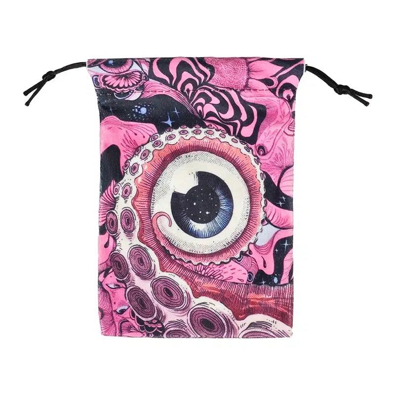 Velvet Tarot Card Storage Bag Witch Snake Tarot Pouch-MoonChildWorld