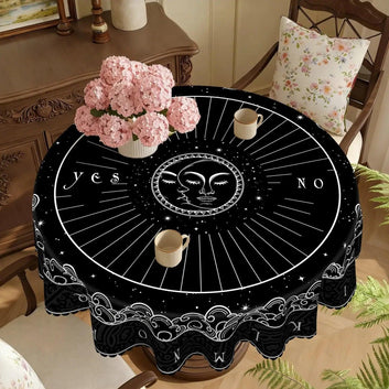 Tarot Card Divination Tablecloth Ouija Board Witch Tablecloth