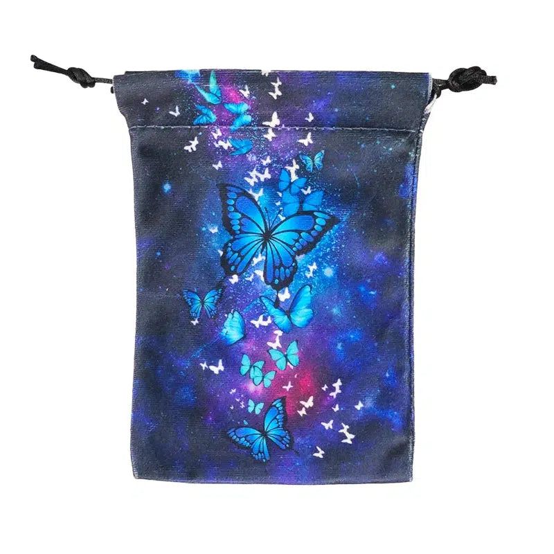 Tarot Card Storage Bag Luna Moth Witch Tarot Pouch-MoonChildWorld