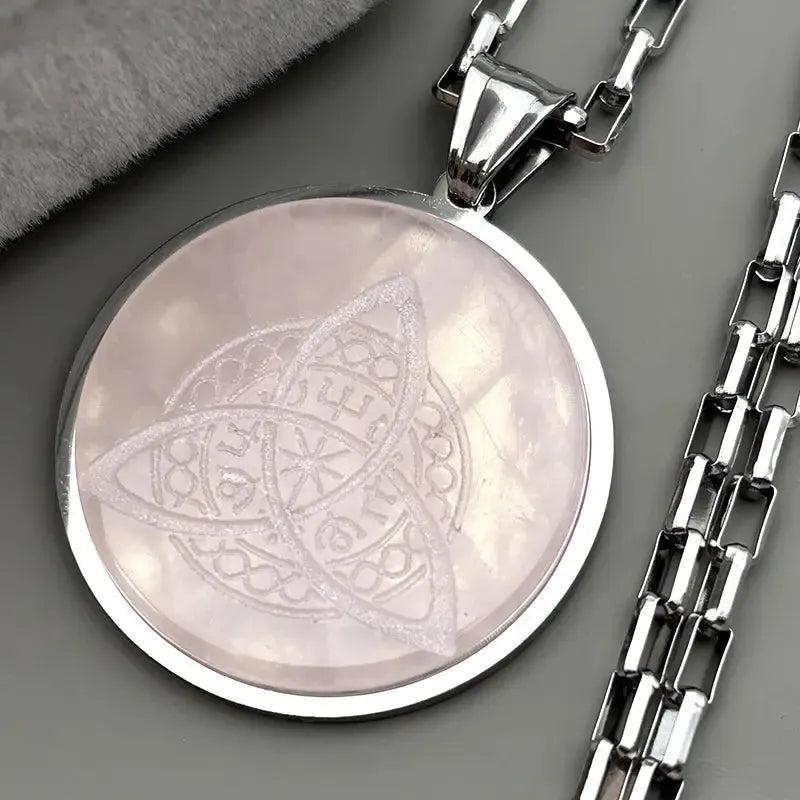 Irish Celtic Trinity Knot Necklace Pagan Triquetra Witchcraft Jewelry-MoonChildWorld