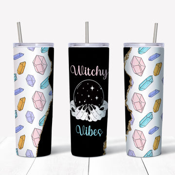 Witchy Vibes Tumbler - Witch Tumbler-MoonChildWorld