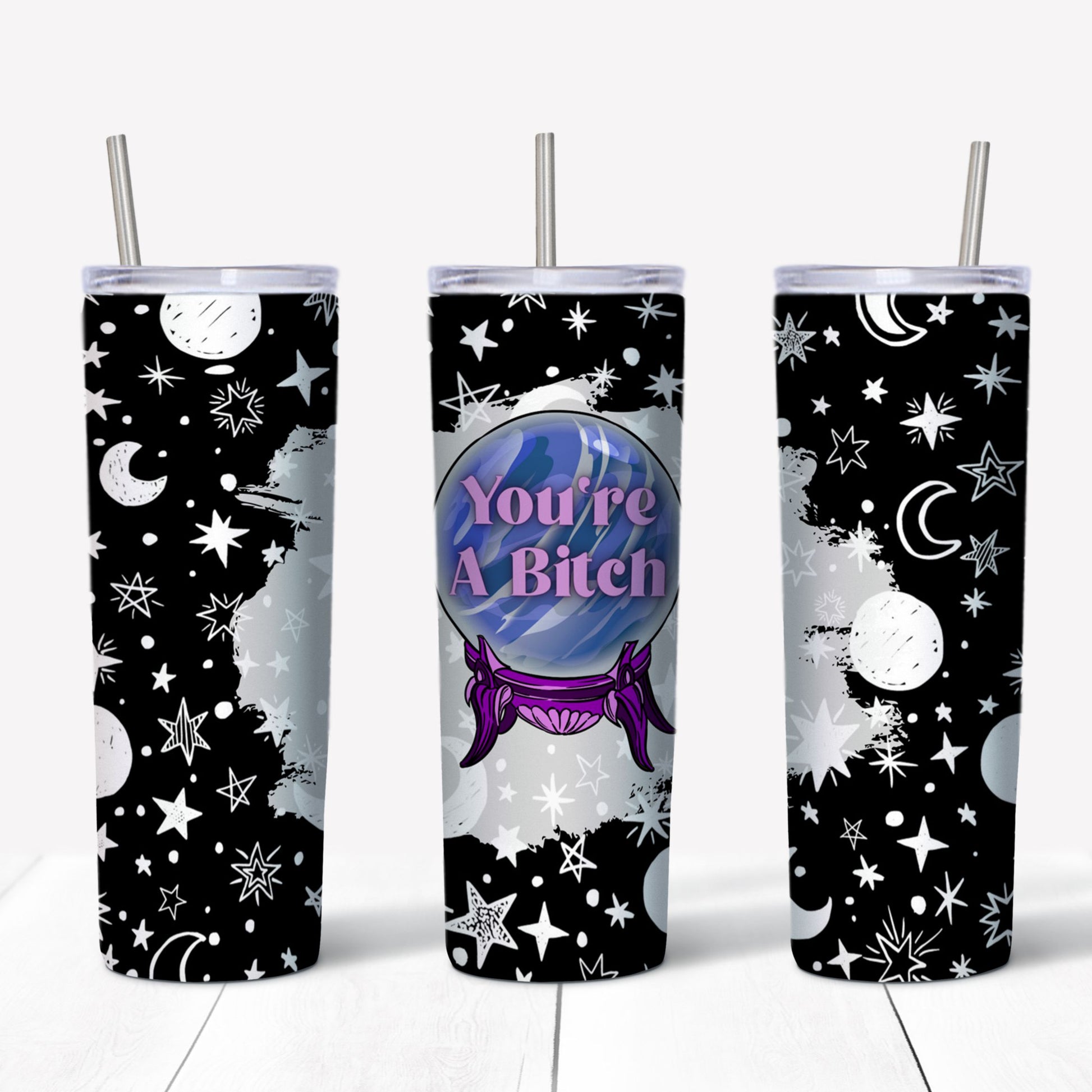 Witchy Tumbler - Witch Tumbler-MoonChildWorld