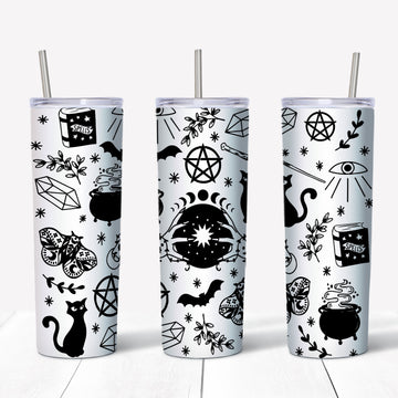 Mystic Wicca Tumbler - Witch Tumbler-MoonChildWorld