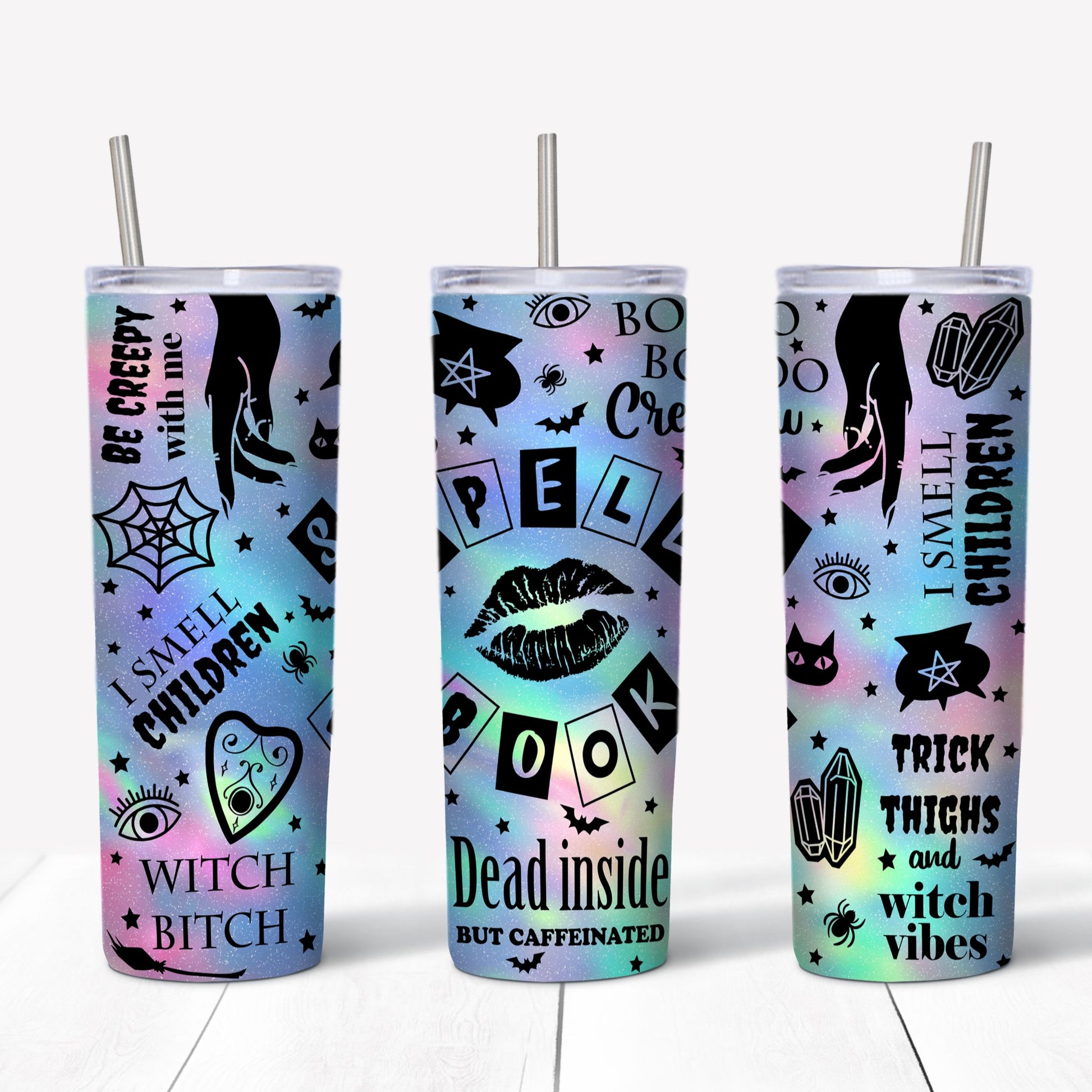 Witchy Tumbler - Witch Tumbler-MoonChildWorld