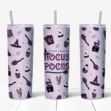 Hocus pocus Halloween tumbler - Witch Tumbler-MoonChildWorld