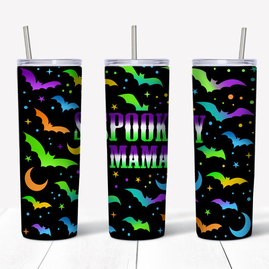 Spooky mama halloween tumbler - Witch Tumbler