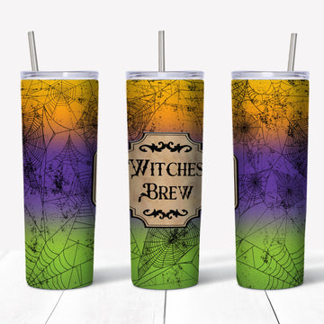 Halloween Witches Brew Tumbler - Witch Tumbler-MoonChildWorld