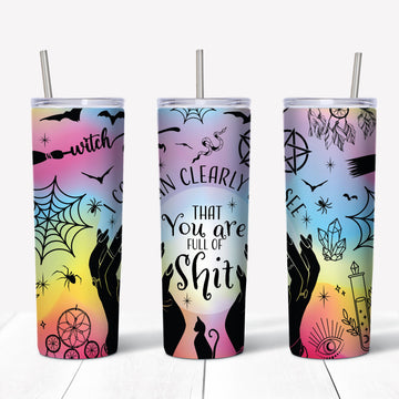 Witchy Tumbler - Witch Tumbler-MoonChildWorld