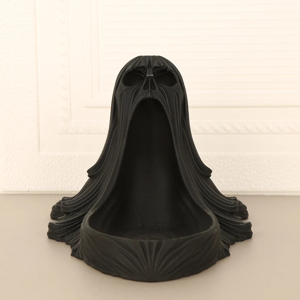 Dark Reaper Face Jewelry Tray - Gothic Jewelry Storage & Decor