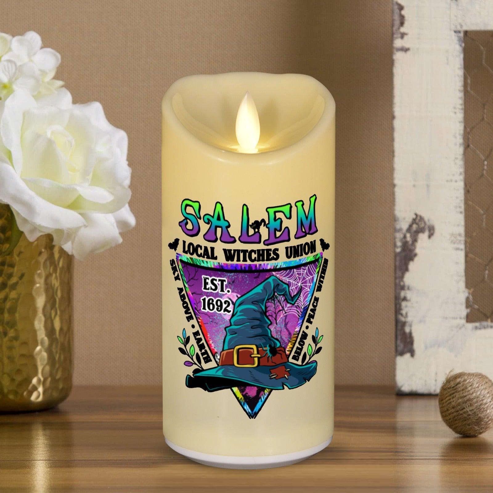 Salem Witch Flameless LED Candle-MoonChildWorld