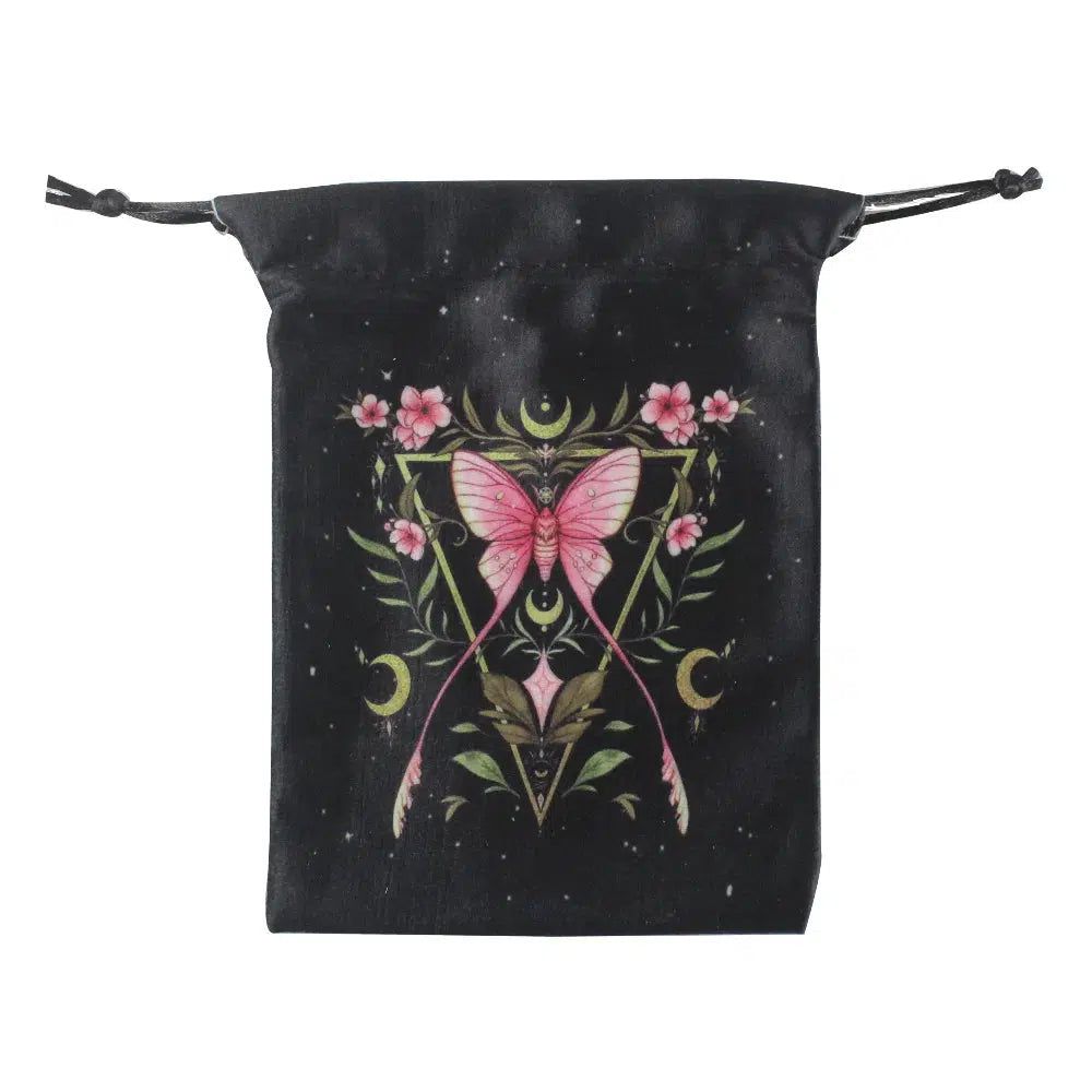 Velvet Tarot Cards Storage Bag Animal Tarot Pouch Rune Dice Crystal Jewelry Bag-MoonChildWorld