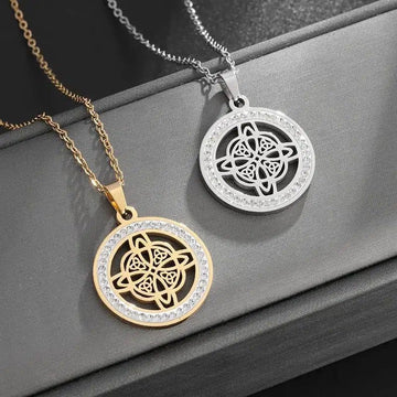 Witchcraft Jewelry Witch's Knot Celtic Knot Necklace-MoonChildWorld