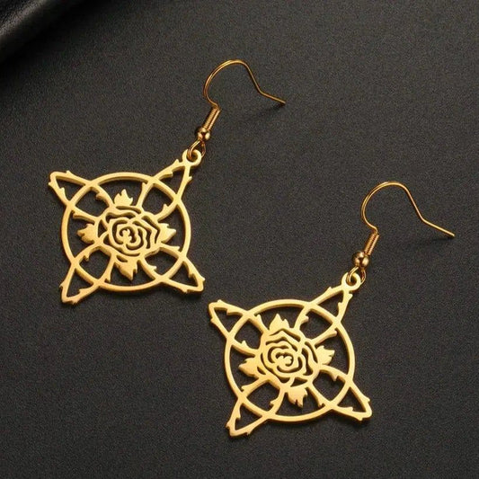 Witch Knot Earrings Wiccan Witchcraft Jewelry