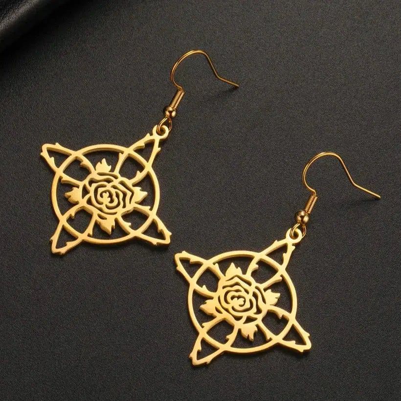 Witch Knot Earrings Wiccan Witchcraft Jewelry-MoonChildWorld