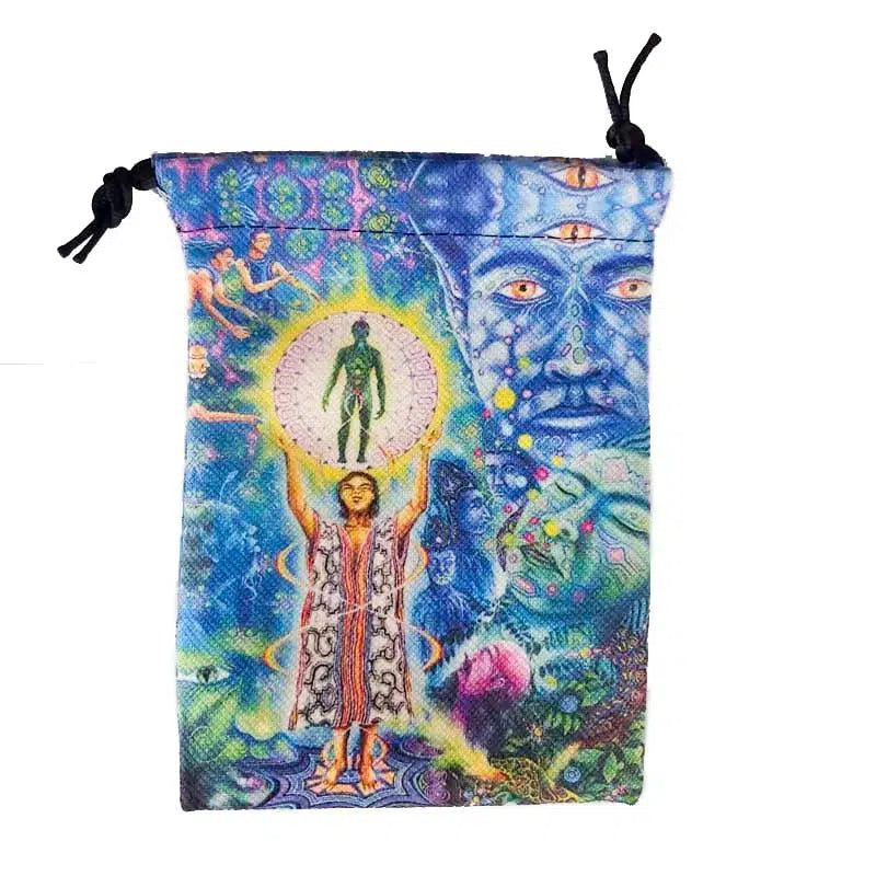 Mystic Velvet Tarot Card Witch Storage Bag Wicca Tarot Pouch-MoonChildWorld