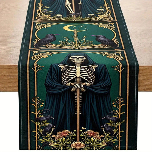 Gothic Halloween Table Runner