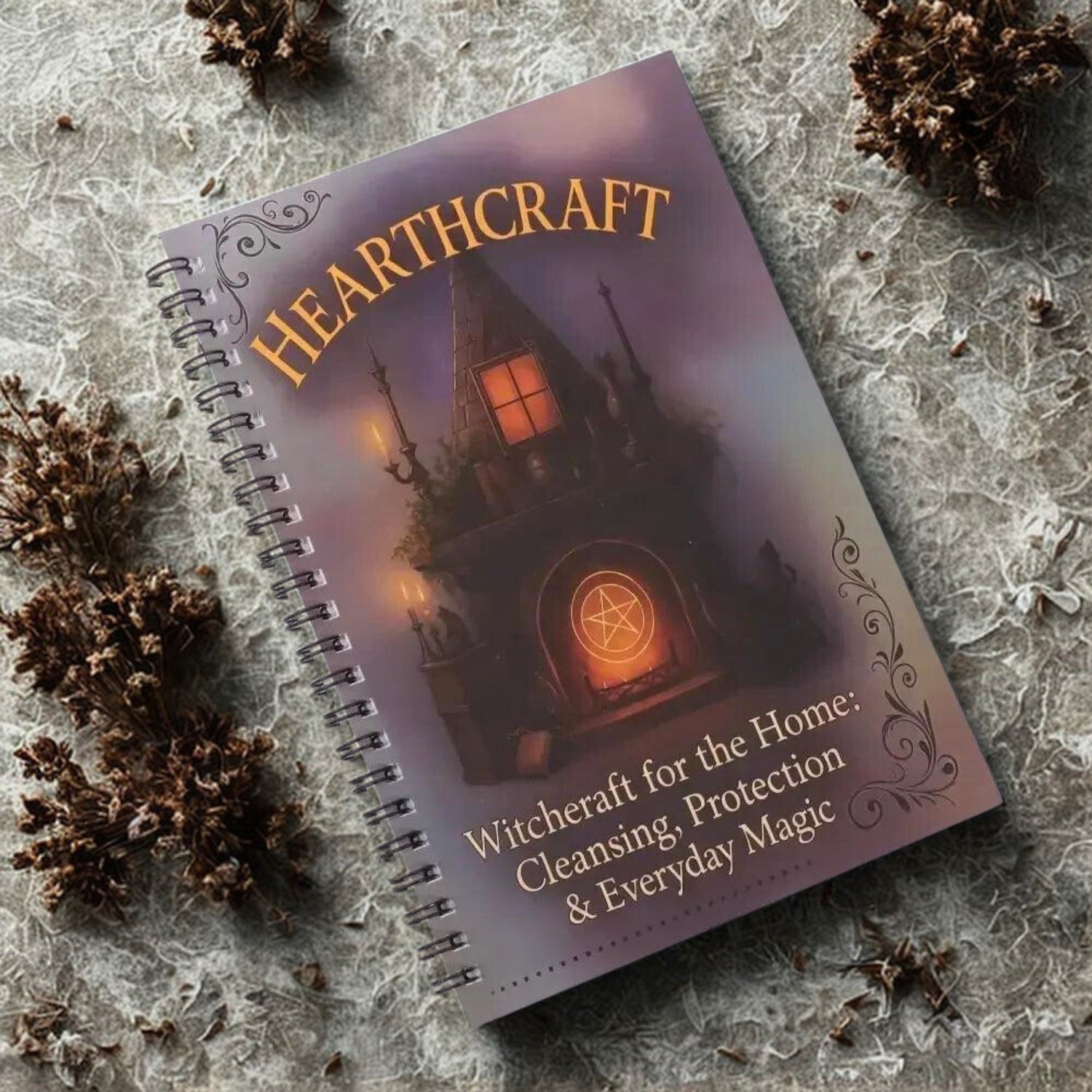 Gothic Castle Magic Witchcraft Book Perfect Gift for Halloween-MoonChildWorld