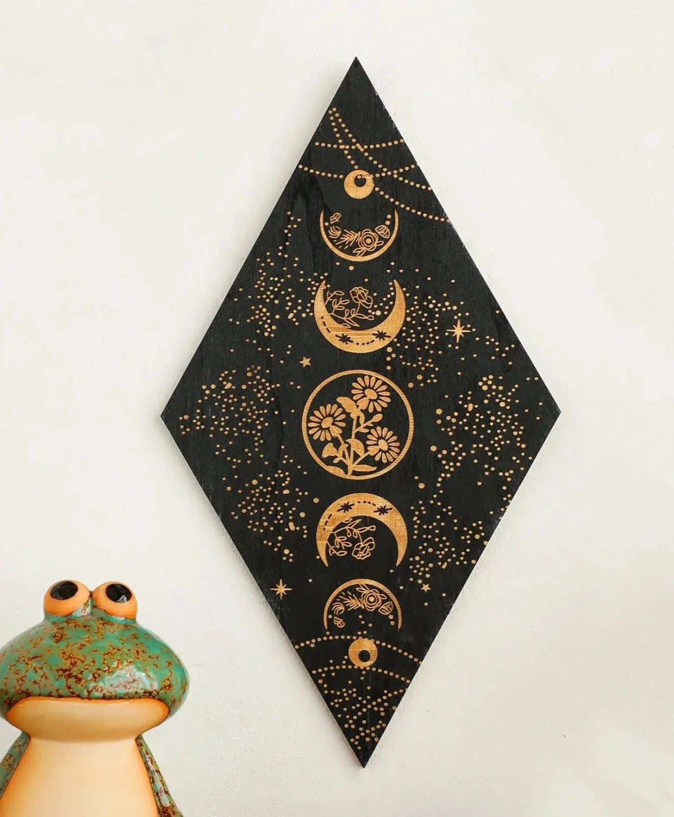 Moon Phase Witchy Wall Decor Moon Wall Hanging-MoonChildWorld