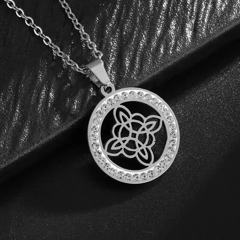 Witchcraft Jewelry Witch's Knot Celtic Knot Necklace-MoonChildWorld