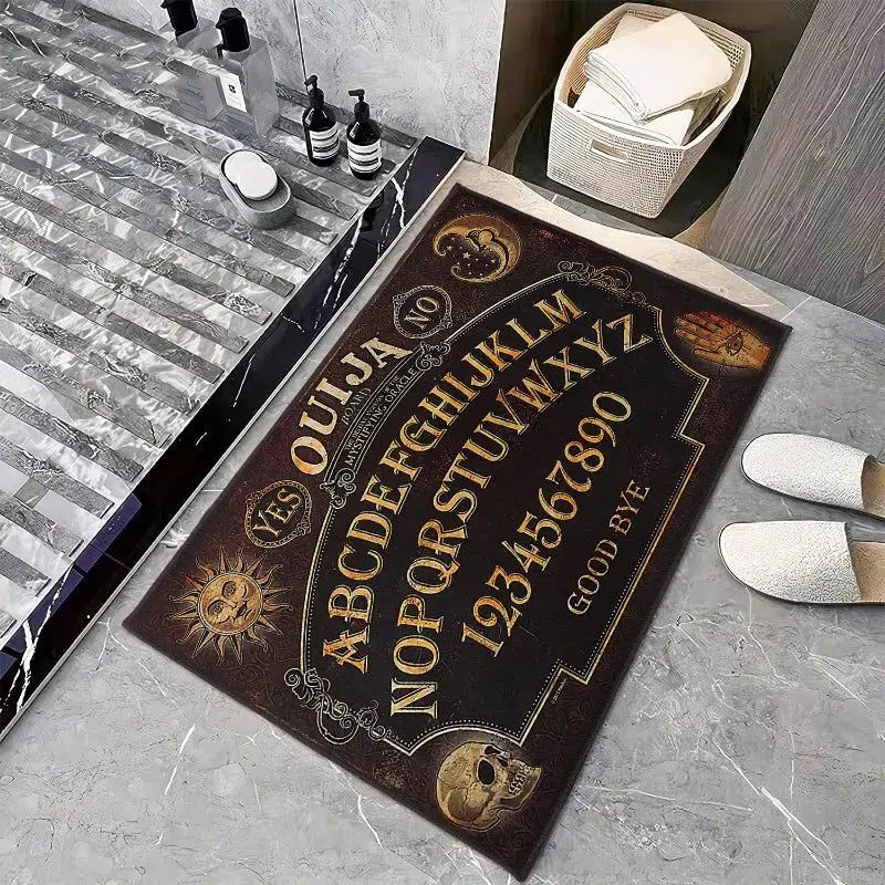 Halloween Witch Ouija Doormat Gothic Decor-MoonChildWorld