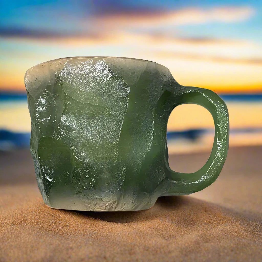 Mineral Crystal Coffee Mugs Natural Mineral Crystal Mug-MoonChildWorld