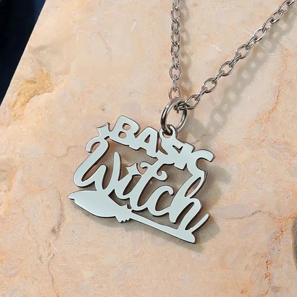 Basic Witch Necklace Halloween Spooky Necklace-MoonChildWorld