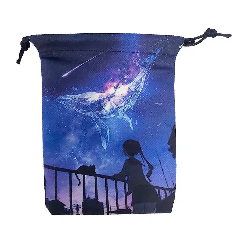 Mystic Velvet Tarot Card Witch Storage Bag Wicca Tarot Pouch-MoonChildWorld