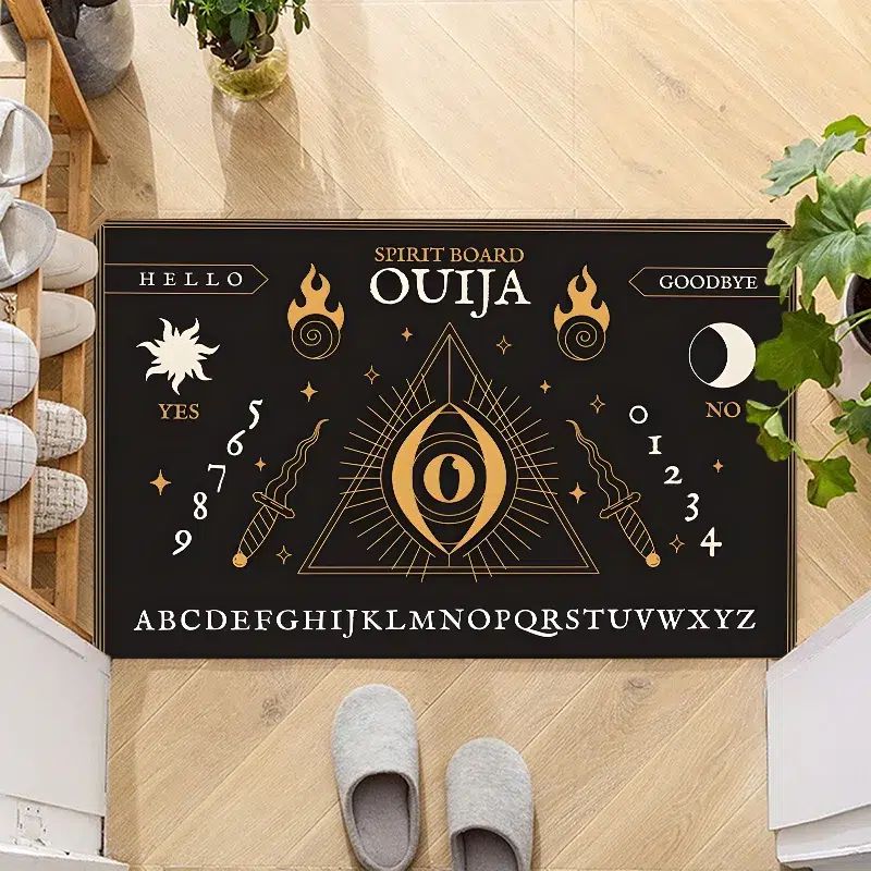 Halloween Ouija Board Door Mat Occult Decor-MoonChildWorld