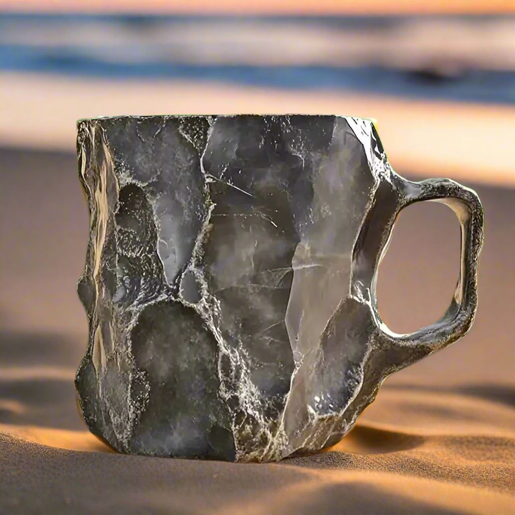 Mineral Crystal Coffee Mugs Natural Mineral Crystal Mug Christmas Gift-MoonChildWorld