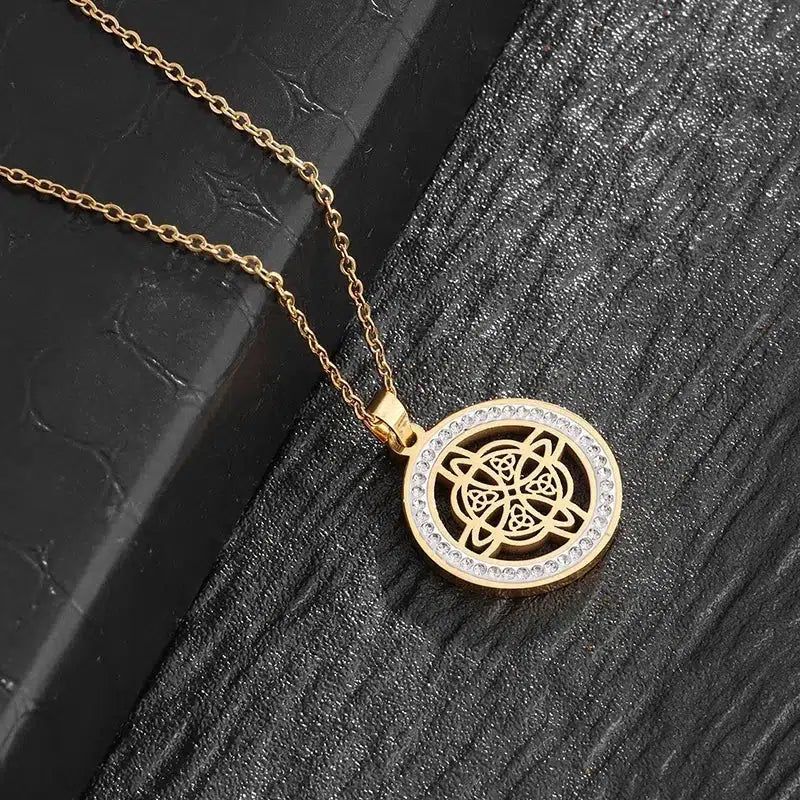 Witchcraft Jewelry Witch's Knot Celtic Knot Necklace-MoonChildWorld